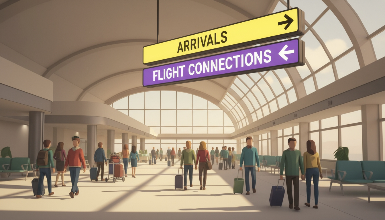 机场航站楼场景 - Handy English